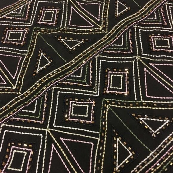 NEW forever 21 sequin mini skirt - black size SX - Picture 5 of 8